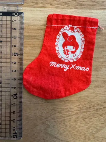 미사용 산리오 마이멜로디 마이멜로 레트로 쇼와 레어 크리스마스