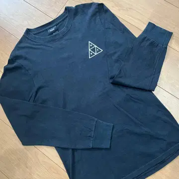 HUF 블랙 컬러 롱 T ( 사이즈 S )