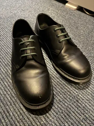 닥터마틴 [일본 한정판] 1461 다크 그린 스티치 새상품 26