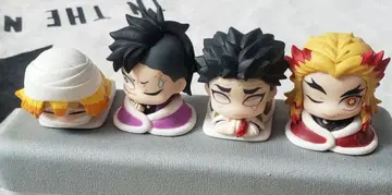 귀멸의 칼날 피규어 가챠가챠 렌고쿠 젠이츠 겐야 교메이