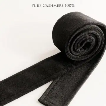 캐시미어 100% 코트용 벨트 벨트만 다크 그레이