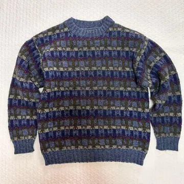 ALPS 알프스 니트 스웨터 남성용 M 빈티지 U.S.A 제조