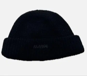 XLARGE 블랙 니트 모자