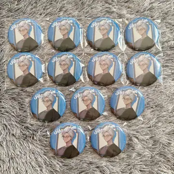 니지산지 이브라힘 마네키네코 캔뱃지 등신