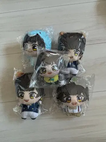 블루 록 바치라 메구루 SD 인형 5체 세트