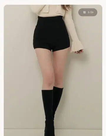 다리치 미 실루엣 숏팬츠