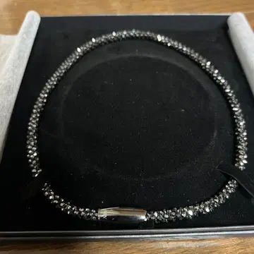 VARTIX LUV 목걸이 제트 블랙 7mm 목둘레 46cm