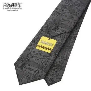 PEANUTS 스누피 코믹 패턴 넥타이 PN921005