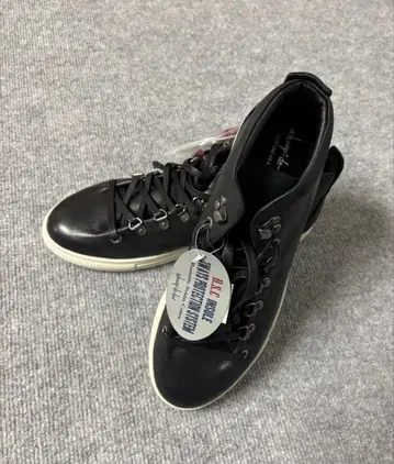 후프디두 whoop-de-doo 블랙 천연 가죽 27cm 하이컷