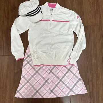 adidas 골프웨어 스웨터와 스커트 세트 XS