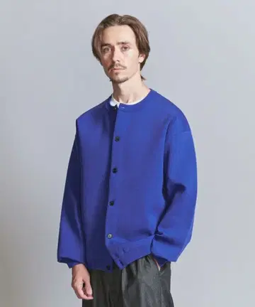 워시 스무스 크루넥 가디건