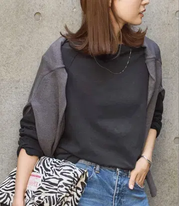 FRAMe WORK 슬라브 베어 천축 풀오버