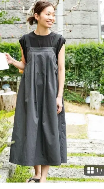 어반 리서치 도어스 add fabrics 워크 오버롤 스커트