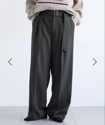 밴야드 스톰 헤링본 와이드 팬츠