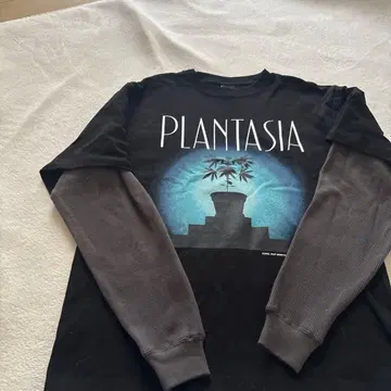 HUF PLANTASIA 그래픽 긴팔 티셔츠 S