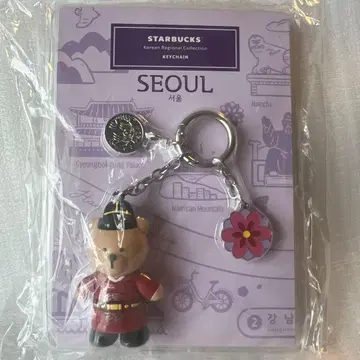 한국, 스벅 STARBUCKS SEOUL 곰돌이 키링