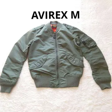 새상품급 아비렉스 M 블루종 카키 L-2B 자켓 AVIREX