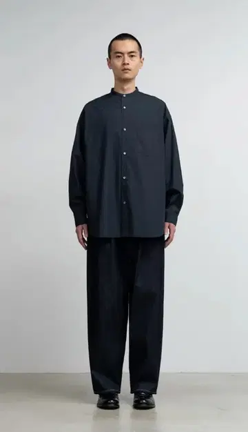 [ 새상품급 ] [ 클리닝 완료 ] Graphpaper 밴드 카라 셔츠