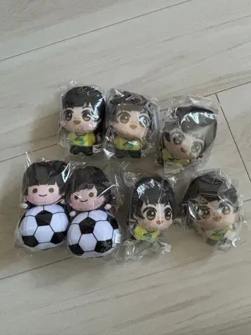 블루 록 하치라쿠 메구루 봉제 인형 세트