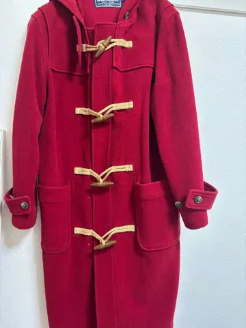 더플 코트 빨간색 POLO SPORT