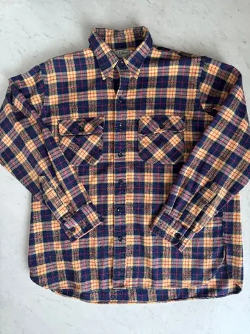 80's USA제 L.L.Bean 플란넬 셔츠