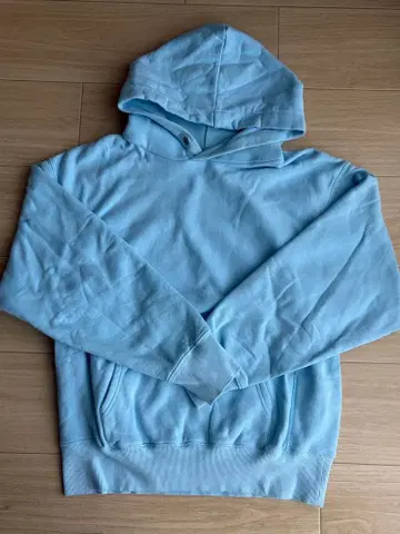 [ Katrin TOKYO ] 콜라보 후디 맨투맨 블루 오버 사이즈