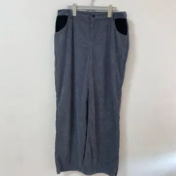 코듀로이 XL 와이드 팬츠