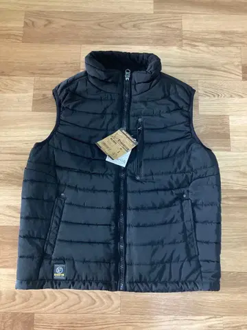 EVENRIVER 블랙 다운 베스트 L 사이즈