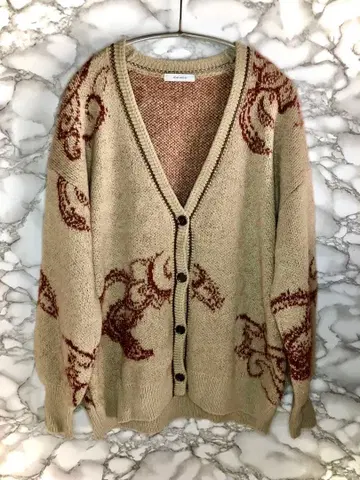 [ 첫 판매 ] JEANASIS 니트 가디건 베이지