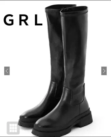 [ GRL ] 탱크 솔 롱 부츠 zr855 23cm