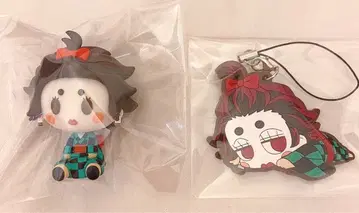 귀멸의 칼날 카마도 탄지로 쵸코놋코 피규어 다르룬 러버 스트랩 탄코