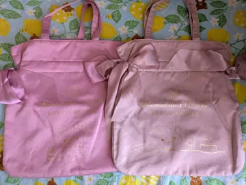 메종 드 플뢰르 코리락쿠마 더블 리본 토트백 2종 세트