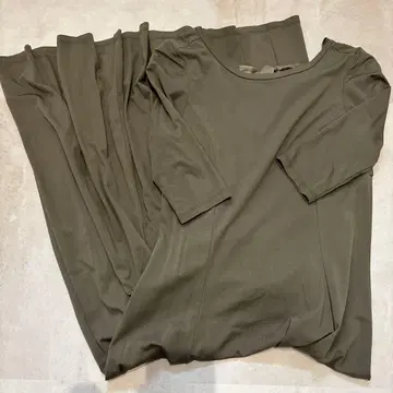 snidel 올리브 그린 롱 원피스