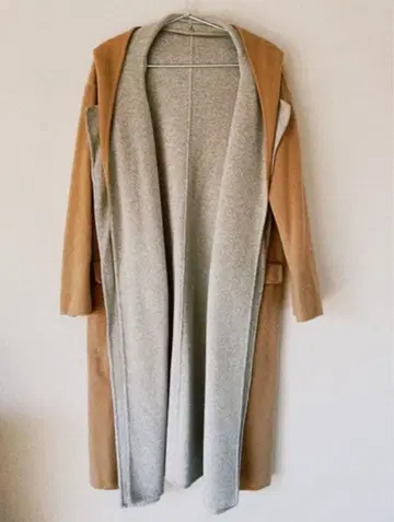 어반 리서치 2way 베이지 롱 코트