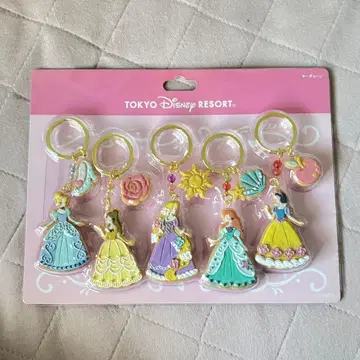Disney resort Princess 키체인 세트