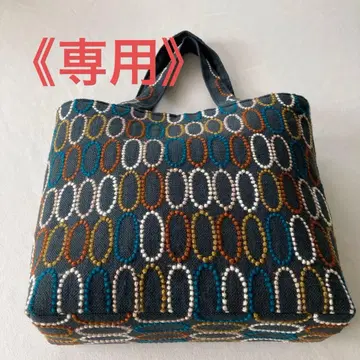 미나 페르호넨 원단 사용 토트백 핸드메이드