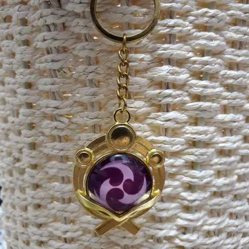 [ 원신 ] 스트랩 키링 신의 눈 번개 번개 원소