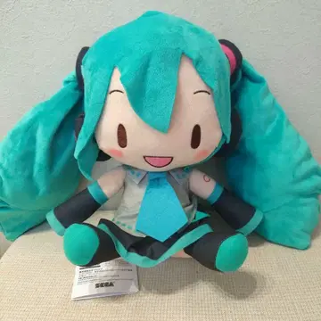 하츠네 미쿠 후와푸치 L 봉제 인형