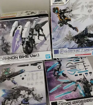 미개봉품 30MM 1/144 옵션 부품 엑자비클 외 총 4점