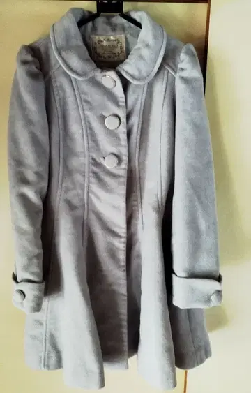 LODISPOTTO 라이트 그레이 플레어 코트 M 그레이