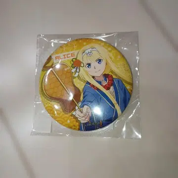 SAO 스키야 콜라보 앨리스 캔뱃지