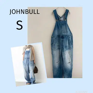 젬블 HARD WORKER 오버롤 데님 S 새상품급