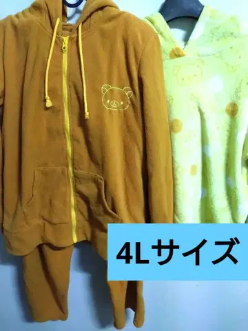 포근포근 리락쿠마 룸웨어 세트 4L 사이즈