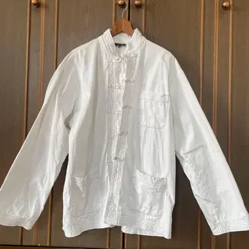 A.P.C. 쿵푸 자켓 화이트 커버올 사이즈 2