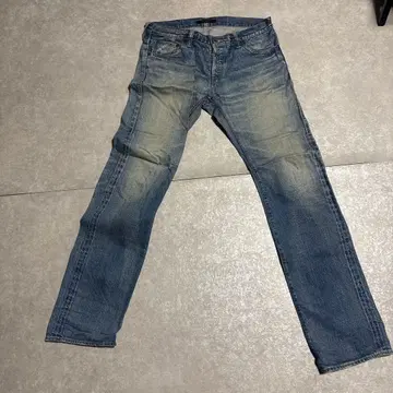 Johnbull 스트레이트 데님 라이트 블루