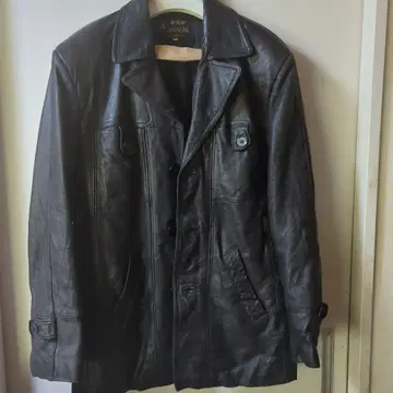 남성용 가죽 자켓 블랙, 소가죽