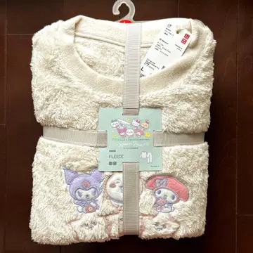 유니클로 치이카와 산리오 L 플리스 마이멜로디 내추럴