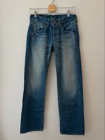 도밍고 D.M.G 블루 데님 스트레이트 청바지 S 사이즈 90s y2k