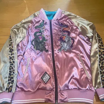 갈피 GALFY 리버서블 스카잔 핑크 L