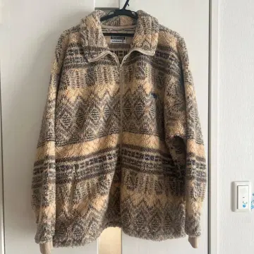 FREAK'S OUTDOORS 자카드 플리스 자켓 남녀 공용